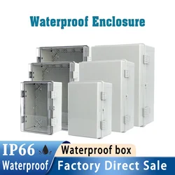 Ip66 Abs outdoor waterproof electrical box Waterproof Power Electrical Junction Box Waterproof Outdoor Plastic Box Distribution