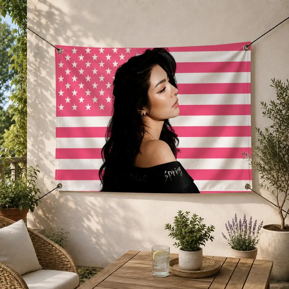 Actress Faye Peraya Malisorn Flags Decorative Flag Banner for Outdoor Garden Yard Camping Party Home Wall Hanging Decor