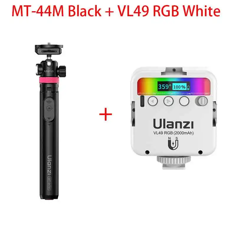 Ulanzi MT-44M 1,49M Magsafe Stativ für iPhone Android Smartphone Kamera DSLR Selfie-Stick mit 360°-Funktion ° Kugelkopf für Vlog Live