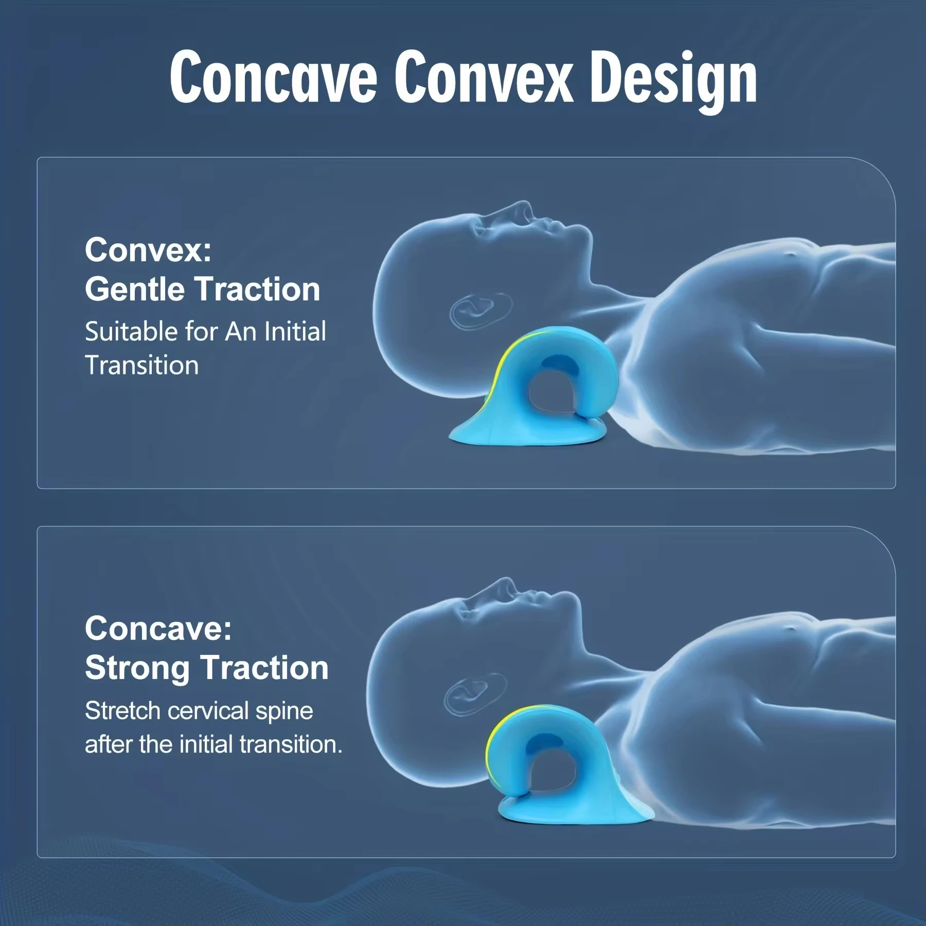 Cervical Massage Pillow U-shaped Pillow Gravity Shiatsu Cervical Massage Pillow Neck & Shoulder Stretch Neck Relaxation image 6