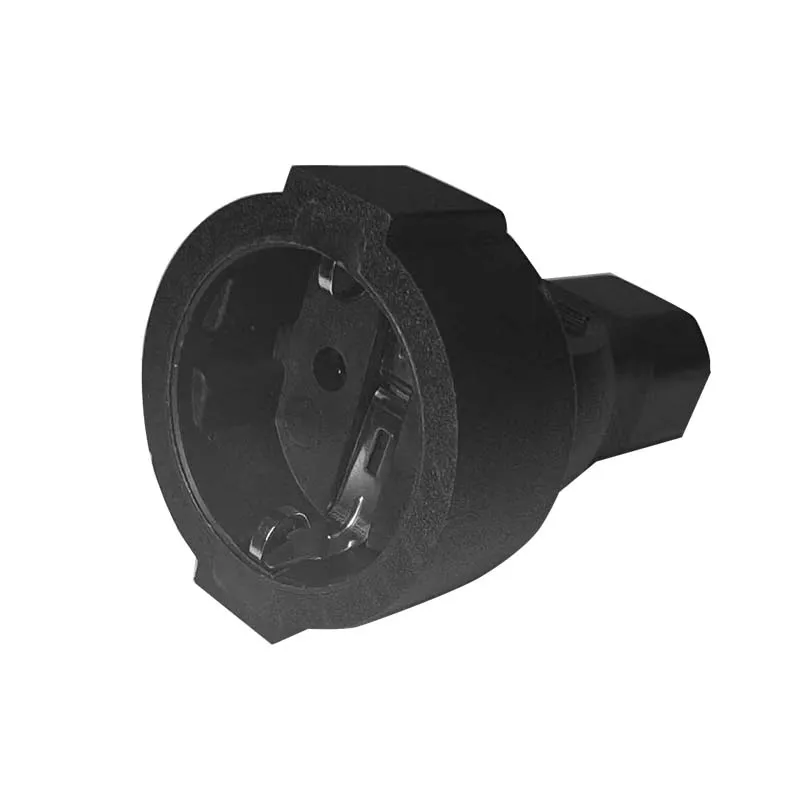 IEC320 C14 إلى الاتحاد الأوروبي أنثى المقبس IEC 320 C14 ذكر إلى أوروبا Schuko أنثى محول مأخذ التوصيل محول ل UPS PDU C14 إلى CEE 7/7