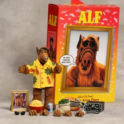 Neca alf Ultimate7インチモデルアクションフィギュア装飾おもちゃホビーギフト