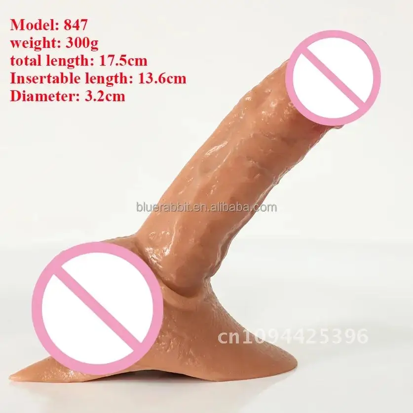 Ftm Packers Wholesale 2 in 1 Ultra Soft Silicone Hollow Penis Sleeve with Big Scrotum Prosthetic Stroker