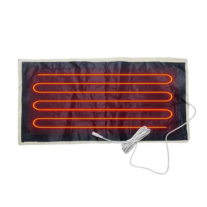 30x60CM 30W Large Electric Heating Pad for Camping Back Pain Relief Heat Therapy Heated Blanket Winter Keeping Warm Mat Sheet