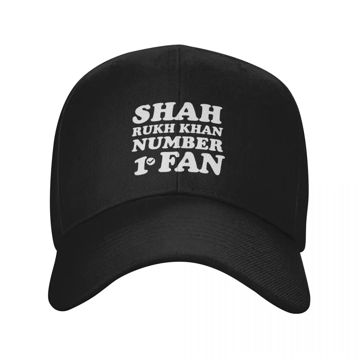 

Shah Rukh Khan number 1 fan Baseball Cap Sunhat Big Size Hat Luxury man cap Ladies Men's