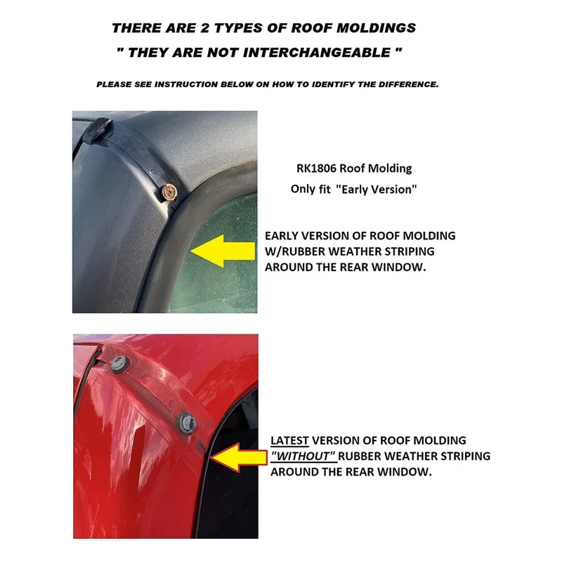 

YC3Z-2551728-PTM Strip Roof Strip Car Supplies For Ford YC3Z-2551729-PTM