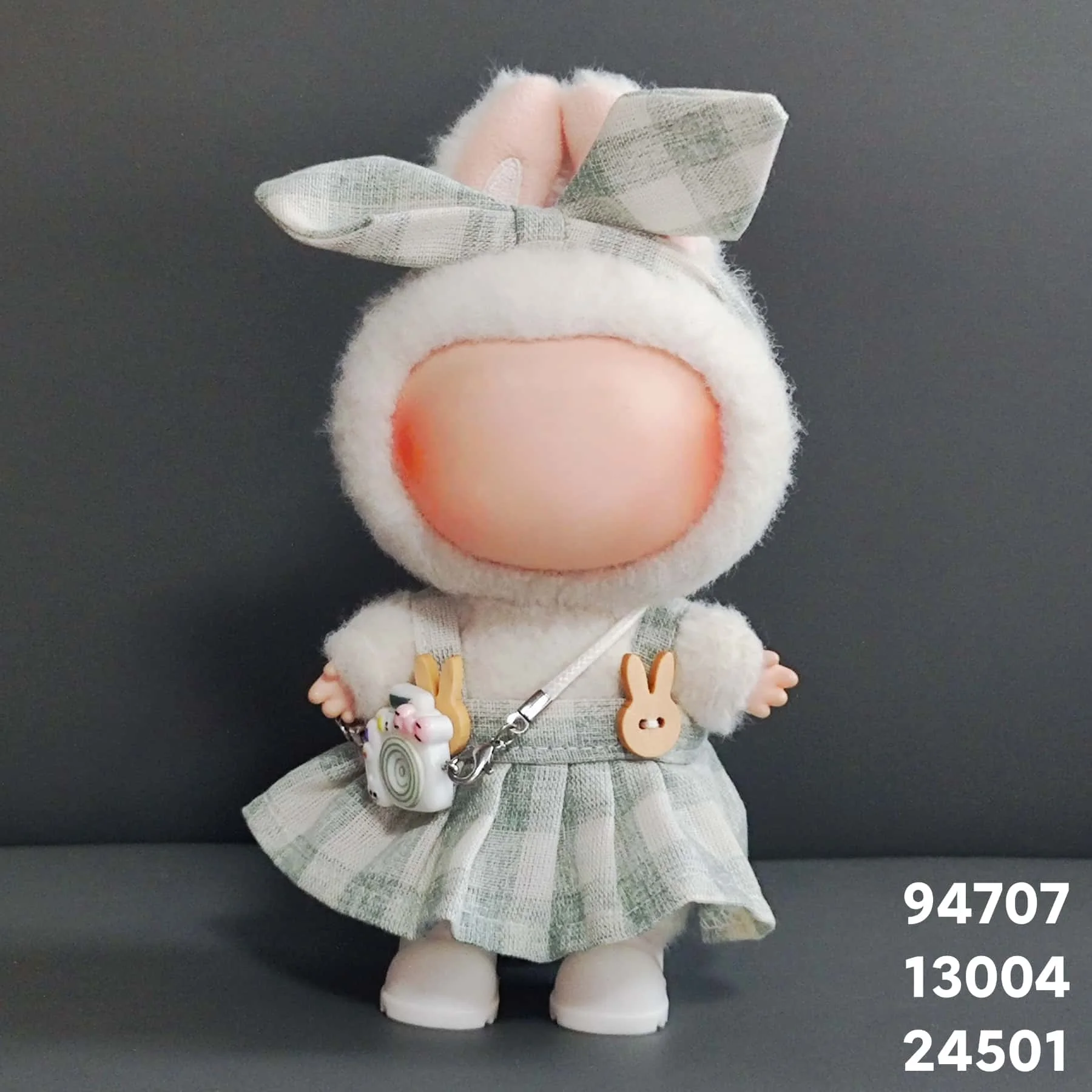 Labubu Sit and Party Series Кукольная одежда Экипировка Аксессуары Классический комплект одежды для Labubu v1 v2 Детский подарок (без куклы) Labubu Ropa