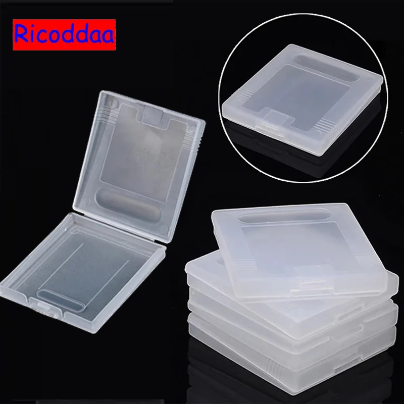 100PCS Transparent Game Storage Box Card Anti Dust Cover Case Protection Game Card Box For Gameboy Color Pocket GBC GBP