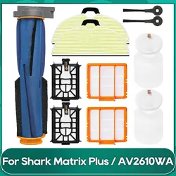 Fit For Shark Matrix Plus / AV2610WA Robot Vacuums Roller Main Side Brush Hepa Filter Mop Cloths Rag Accessories Spare Part