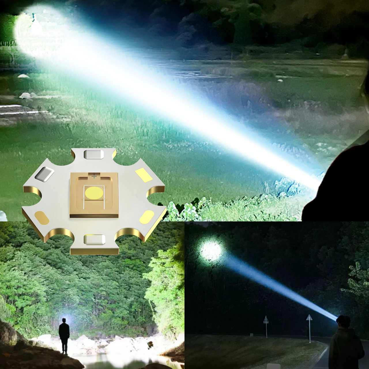 Ultra Powerful LED Headlamp Super Bright Long Range 1500m Head Flashlight Rechargeable Led Head Lantern Fishing Hunting