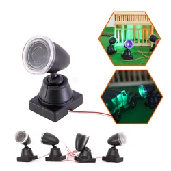 Model Traffic Lights LED Train 1:87 Scale Layout Lamp Garden Scenery for Railway N Z Scale Ground Signal Light Model Diorama