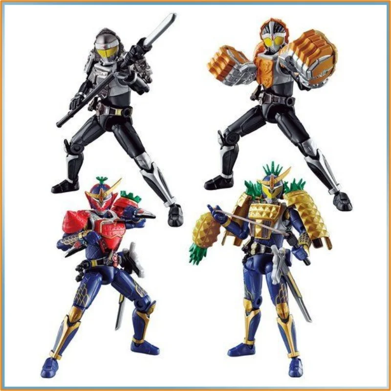 

Genuine Bandai Shodo So-Do Chronicle - Kamen Rider Gaim Strawberry Pineapple/Knuckle Kurumi/Kurokage Shokugan Capsule Set