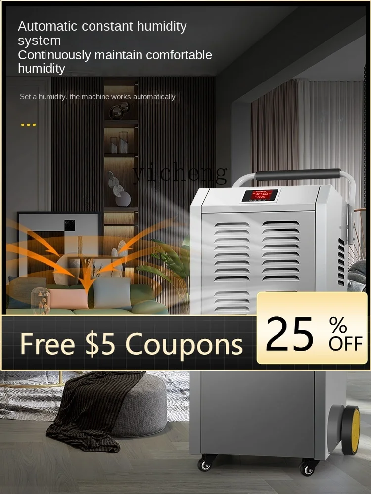 

AB Industrial Dehumidifier High Power Moisture Absorber Commercial Dryer Workshop Warehouse Large Dehumidifier