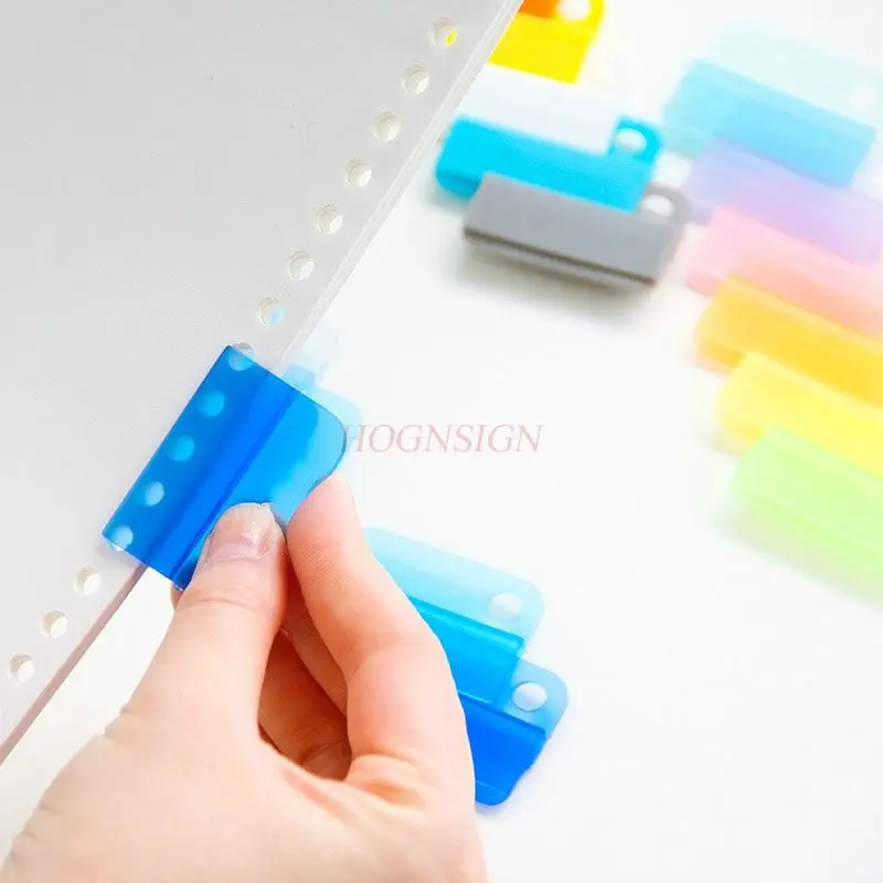 

12 шт., креативный зажим для классификации канцелярских файлов, зажим для классификации экзаменационной бумаги, закладка