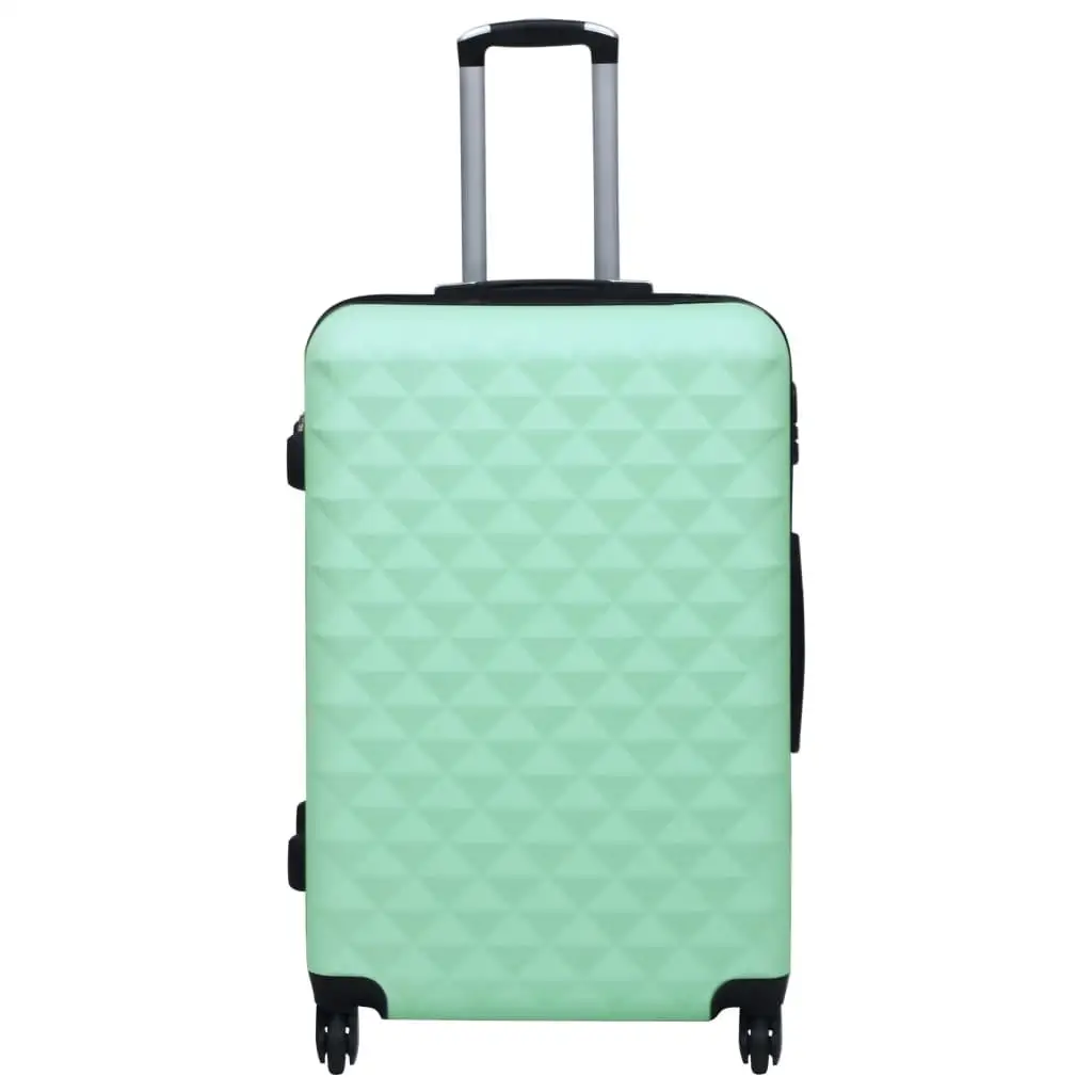 3-Piece Mint ABS Hardcase Trolley Set - Durable Luggage for Travel