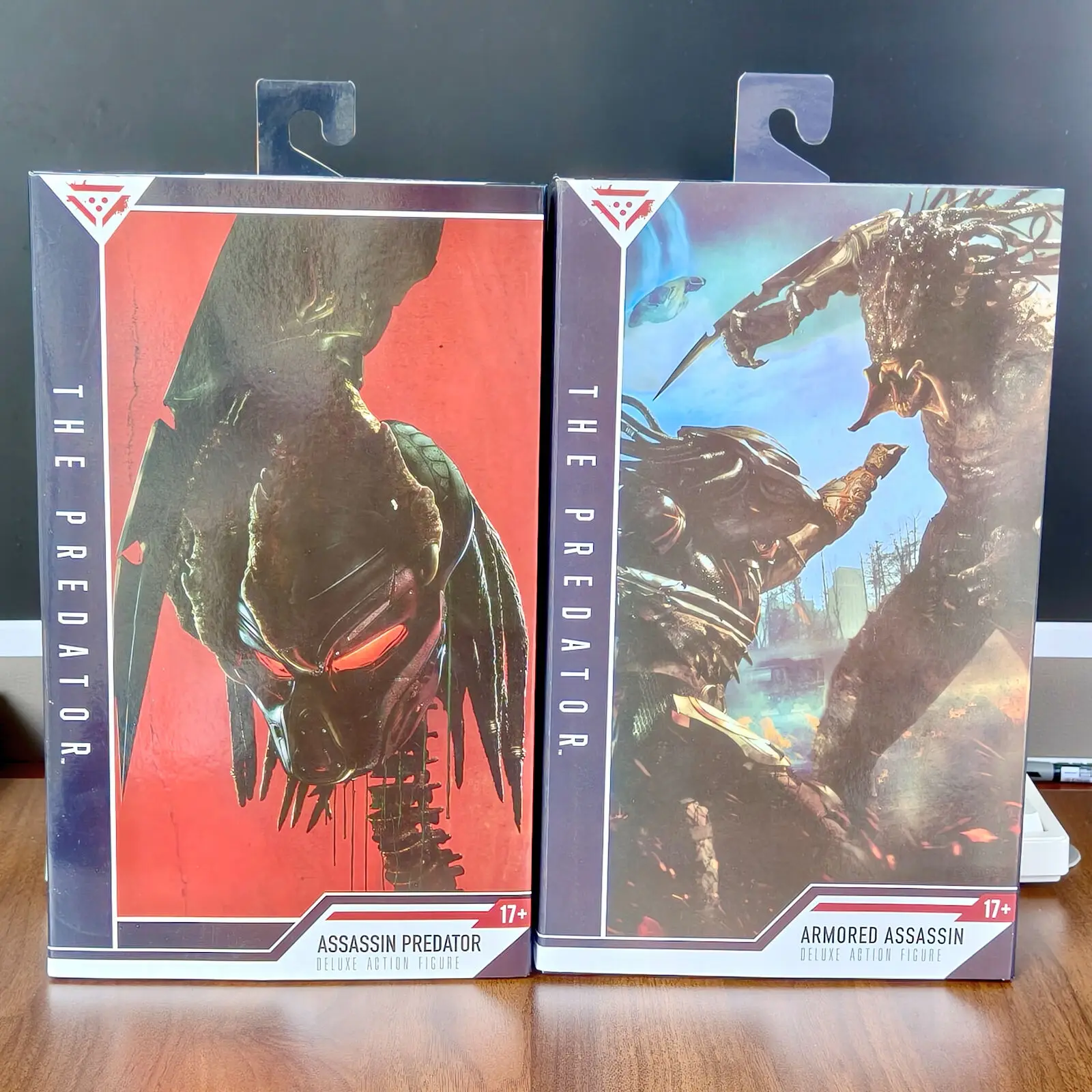 30 см NECA бронированная фигурка убийцы Хищника Ultimate Alien vs Predator Deluxe ПВХ Коллекционная модель игрушки Рождественский подарок