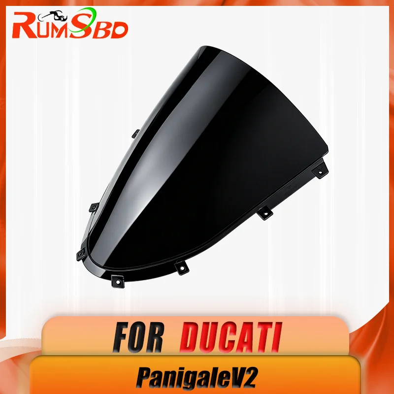 Motorbike Wind Deflectors Visor For Ducati PanigaleV2 2025 2026 Sports Windscreen Windshield