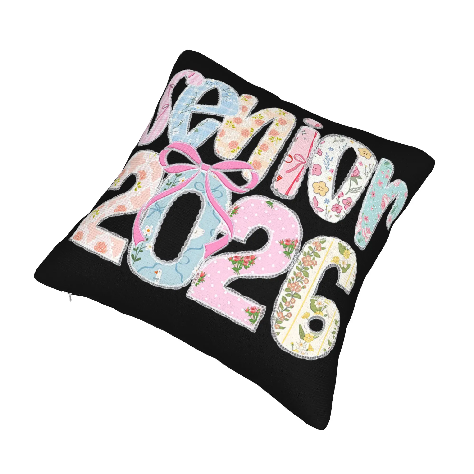 Decorative Pillowcase Class of 2026 Senior Graduation Merchandise Living Room  Pillow Case Cover Square Style Multi Size