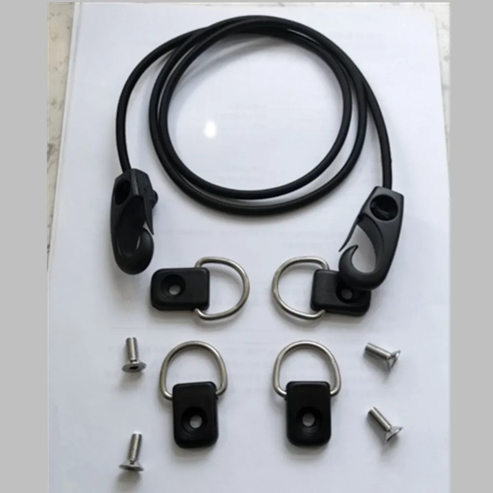 

Elastic Rope Dual-End Flat Hook for Kayak Canoe Sea Kayak Towing NICK0001