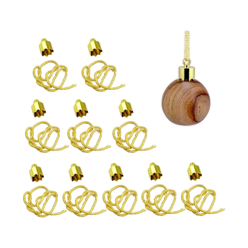 

Набор для создания украшений ABUH-Bulb - золотистое покрытие, 10 штук в упаковке