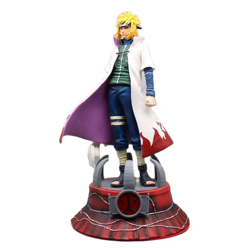 

TAKARA TOMY Namikaze Minato 37cm Animation Figure Doll , The Fourth Hokage Anime Model Ornamental Garage Kit Ornament Decoration