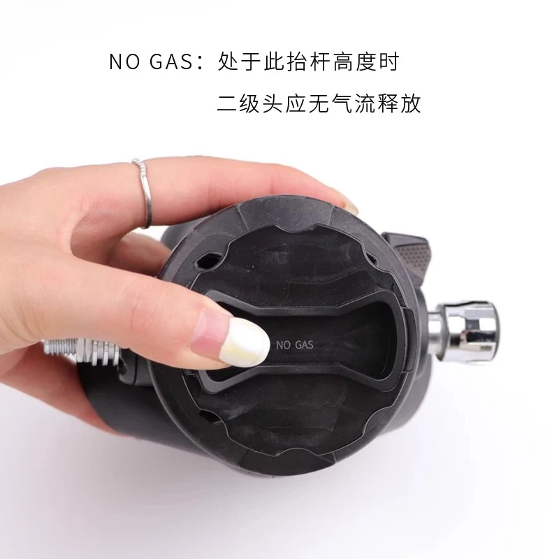 Regulator two-stage head lift rod height setting inspection tool