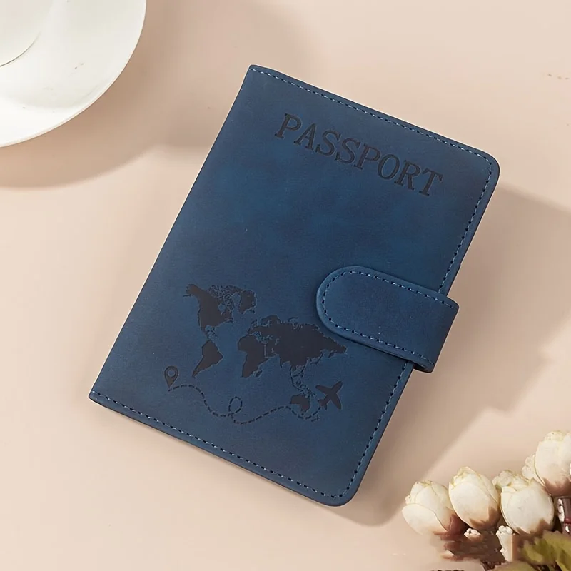 RFID-Reisepasshülle für Frauen/Männer, Niedliche Reisepass-Brieftasche mit RFID-Blockierung und Kartenfächern, RFID-Reisepasshülle/-Etui Reisebrieftasche – Detail 6