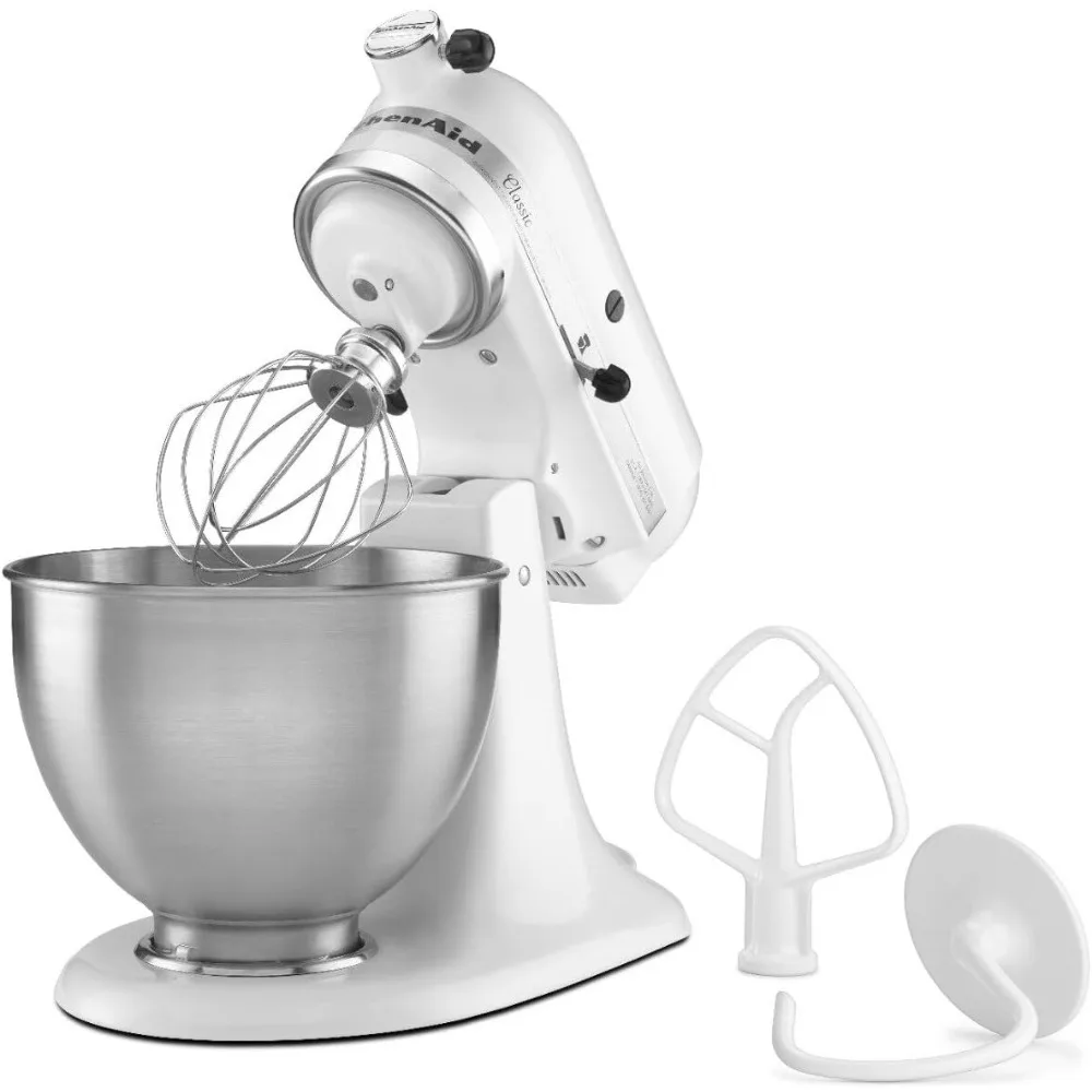 Klassische Serie 4,5 Quart Kippkopf-Stand mixer k45ss, weiß