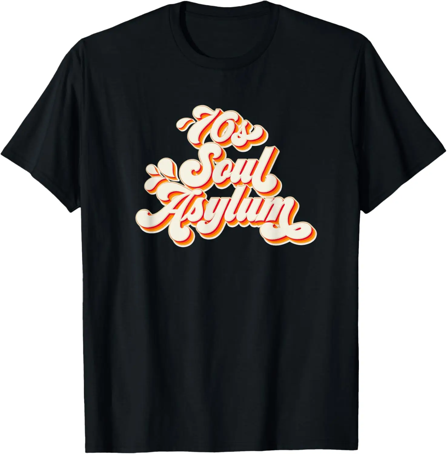 

70-е годы Soul Asylum Ретро Винтаж Арт Ретро Для Мужчин Женская Футболка