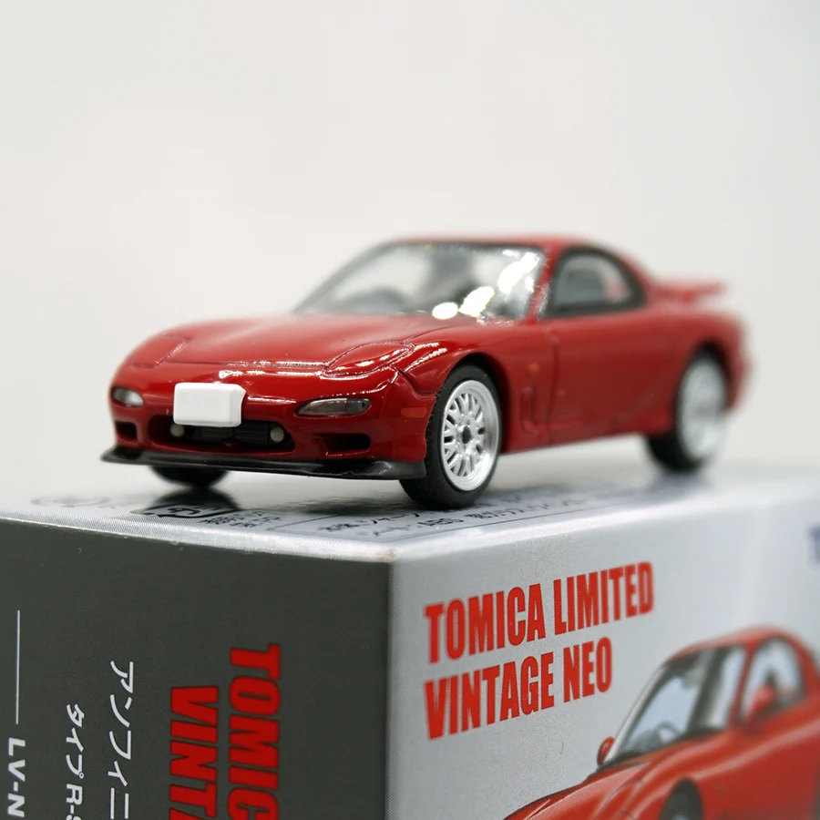TOMYTEC 1/64 TLV N177C MAZDA RX7 Mazda rotor motor aleación modelo colección de coches piezas de regalo
