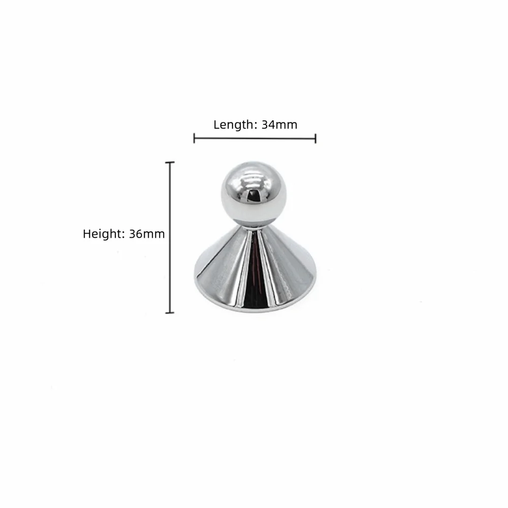 High-end Zinc Alloy Wardrobe Door Handle Single Hole Nordic Minimalist Cabinet Knob Drawer Knob Furniture Hardware