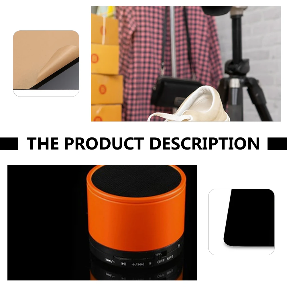 

Black Acrylic Reflective Background Board for Product Photography Shiny Objects Durable Smooth Surface Easy Storage