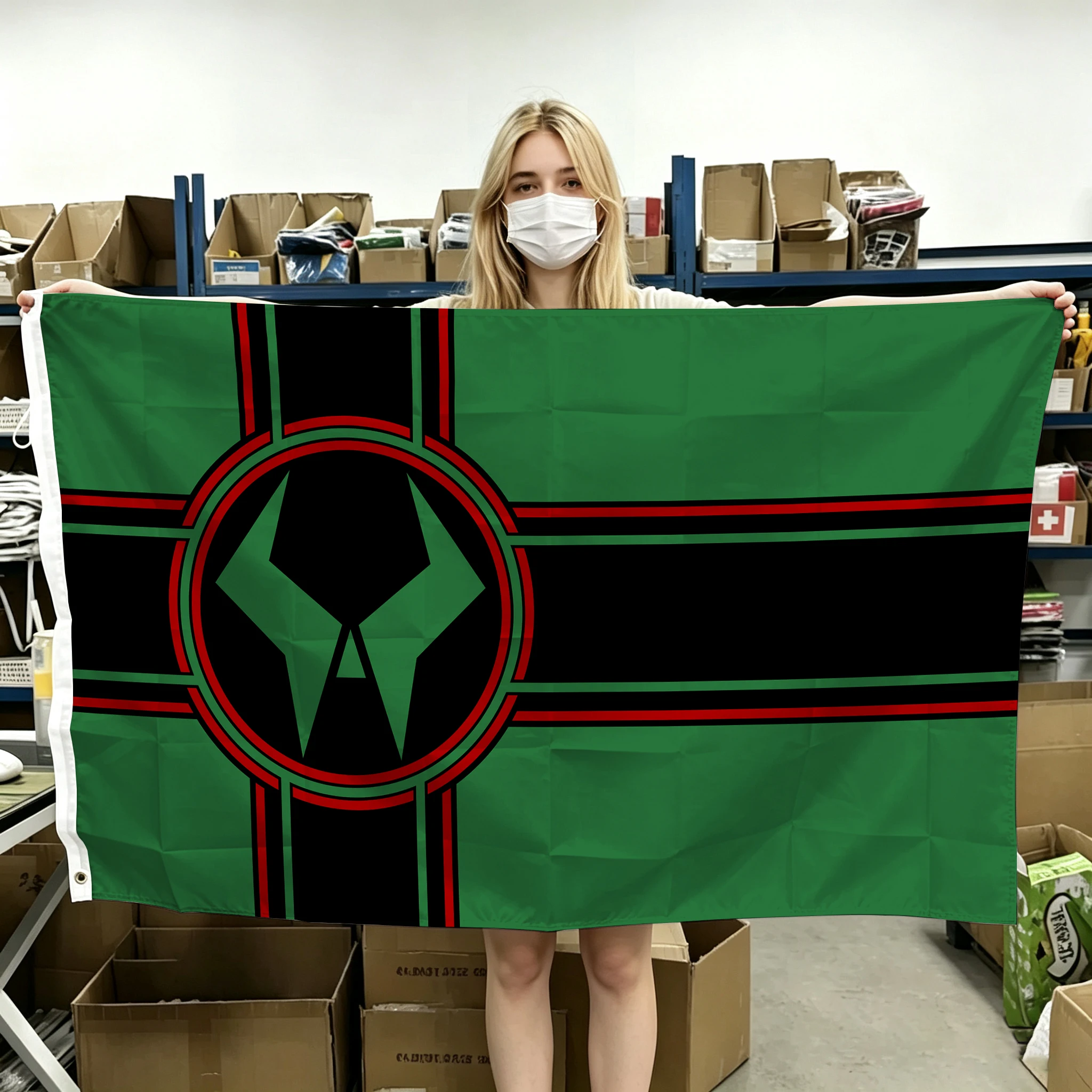 60x90cm 90x150cm 120x180cm Flagge von Latveria, klassische Comic-Flagge, Wandteppich, Polyester-Banner für Wanddekoration