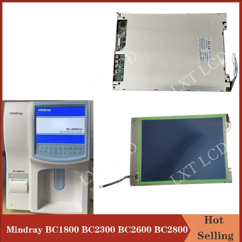 Original 7.8 inch LCD Display Screen For BC1800 Bc2300 Bc2600 Bc2100 Bc2800 BC-2800VET Machine Industrial  touch Screen