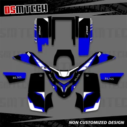 DSMTECH ATV Personality Graphics Background Decal Sticker Kit For Yamaha BLASTER 200 YFS 200 1988 -2006 2002 2003