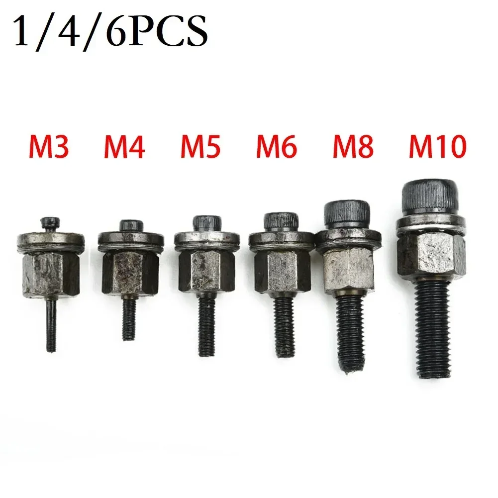 Mandrel Riveter เครื่องมือคู่มือ Riveter NUT เครื่องมือป้องกันการสูญเสียเปลี่ยน 1PCS/3PCS/6PCS เหล็กใช้งานง่ายคุณภาพสูง
