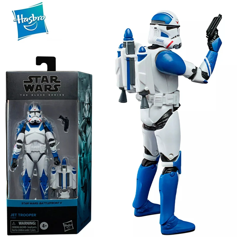 

Hasbro The Black Series Star Wars Battlefront Ii Jet Trooper Action Figure 6 inches Scale Collectible Toy Model