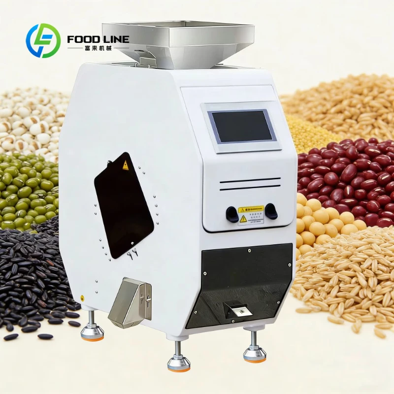 Customized Seed Automatic Color Sorter Small Grain Color Sorter Mini Optical Color Sorter Machine Beans Impurity Remover