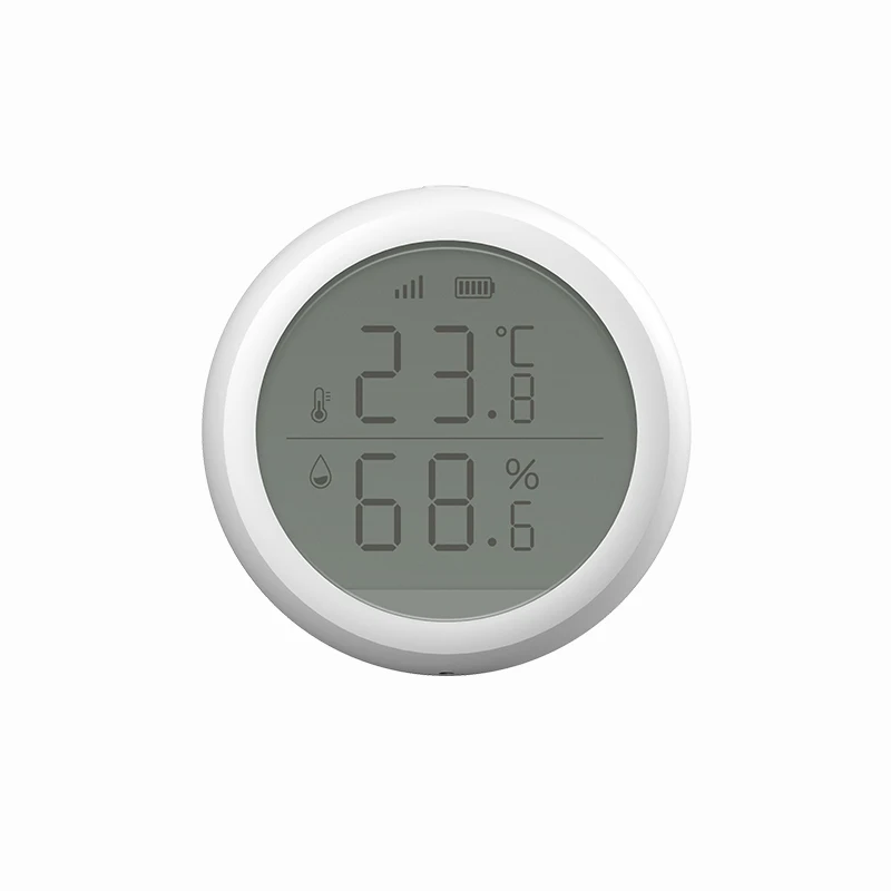 

Tuya Mini Zigbee Temperature and Humidity Sensor Tuya App Notification Linkage Intelligent to Humidifier Air-conditioner