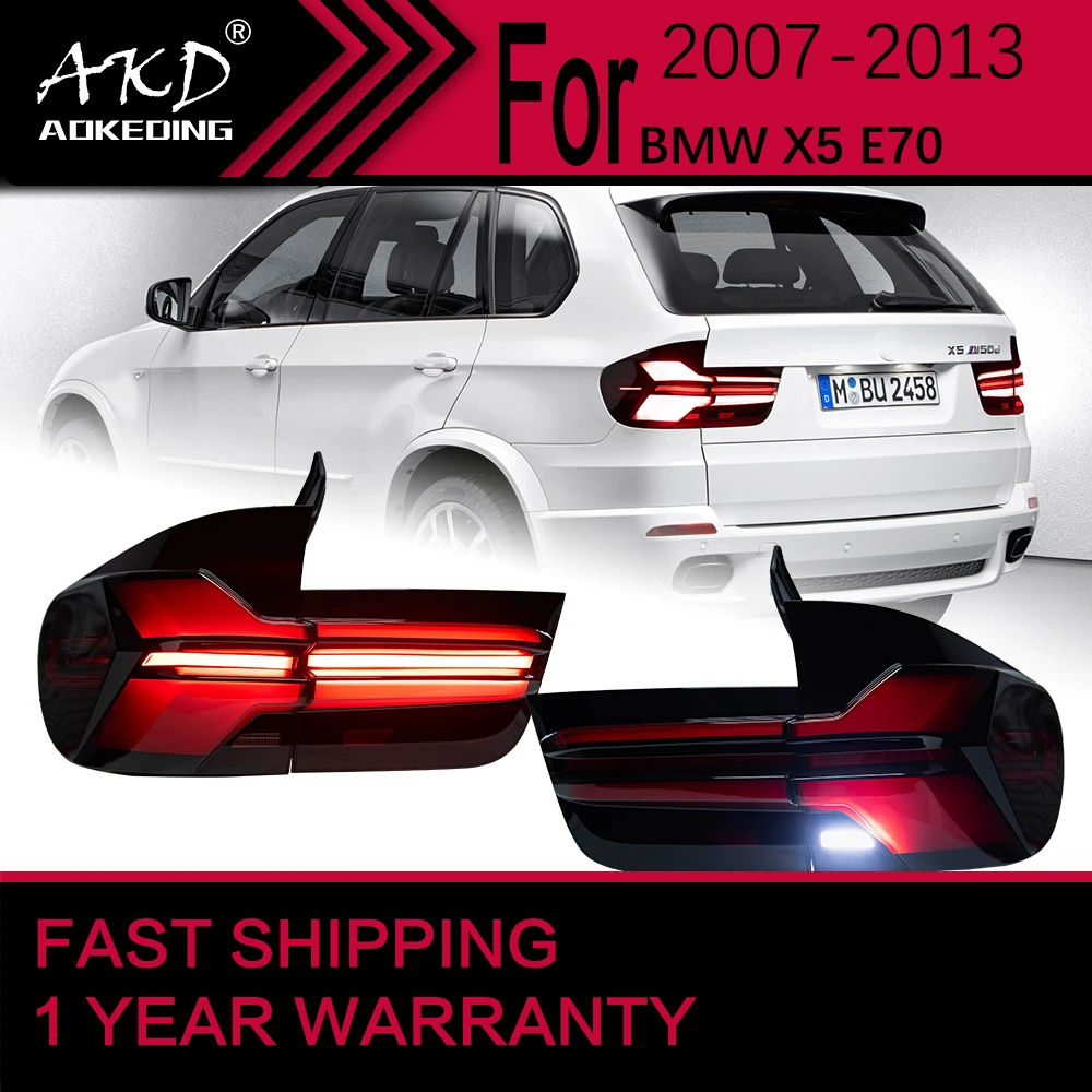 

Car Lights for BMW X5 E70 LED Tail Light 2007-2013 E70 Rear Stop Lamp Brake Signal DRL Reverse Automotive Accessories