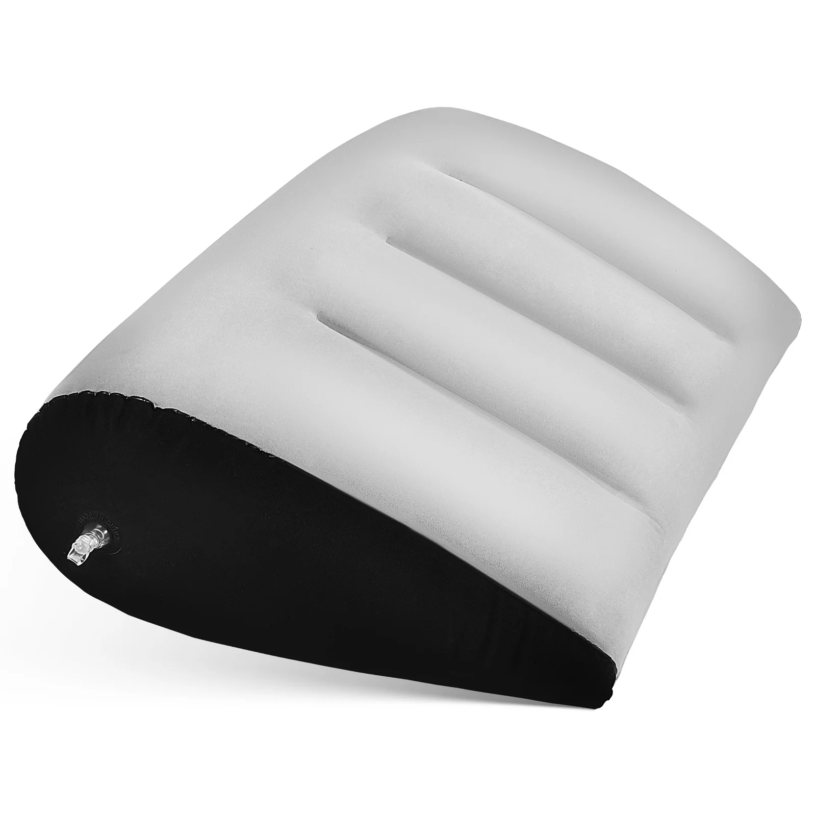 

Portable Inflatable Camping Comfortable Pvc Triangle Cushion Travel Outdoor Nap Lightweight Packable Blow Up Pillow For