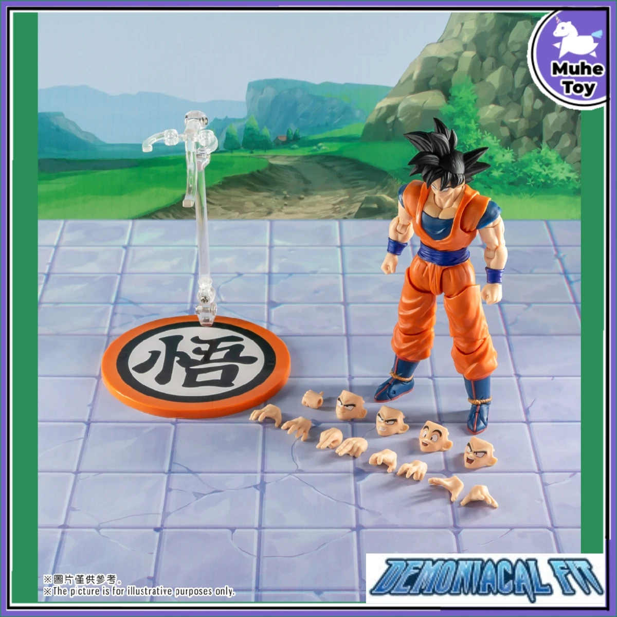 

Demoniacal Fit DF Dragon Ball S.H.Figuarts SHF Martialist Forever Goku 3.0 New Body Anime Action Figures Toys Gift Models Hobby