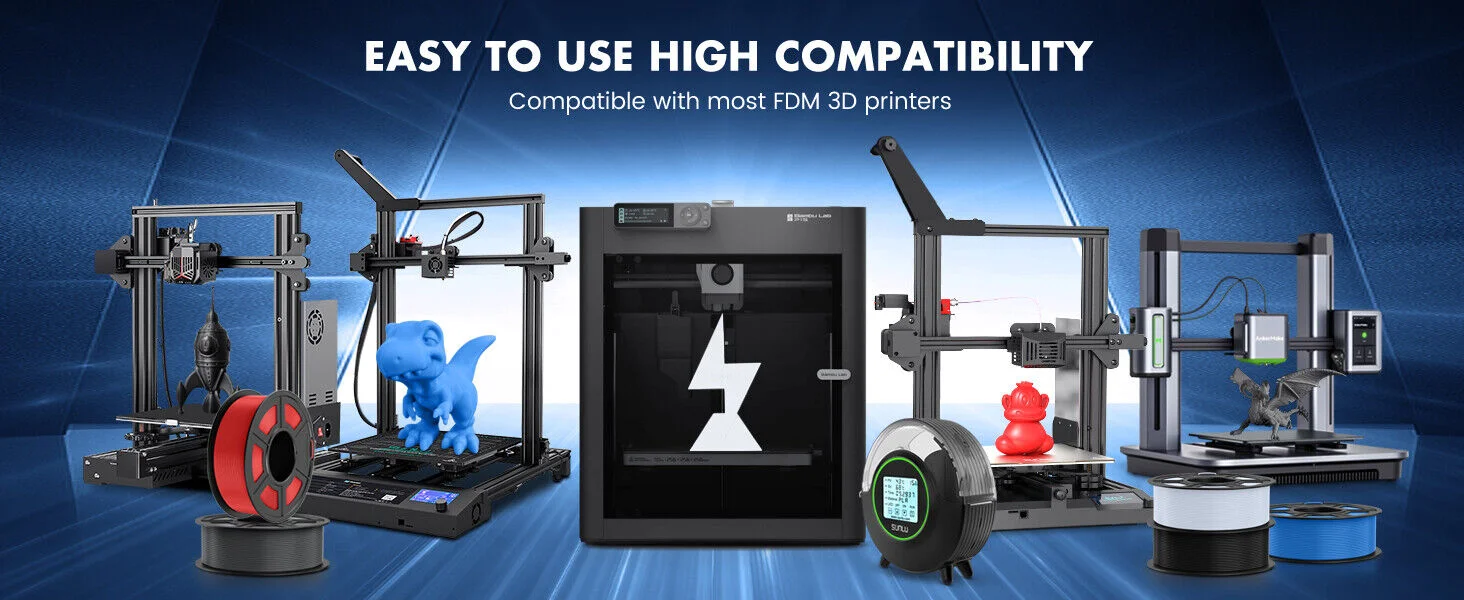 JAYO 3,3KG 3D PETG Klares Druckerfilament 1,75MM Hochfest Ohne Blasen Sauber Gewickelt für 3D 99% FDM DIY Geschenkmaterial – Detail 9