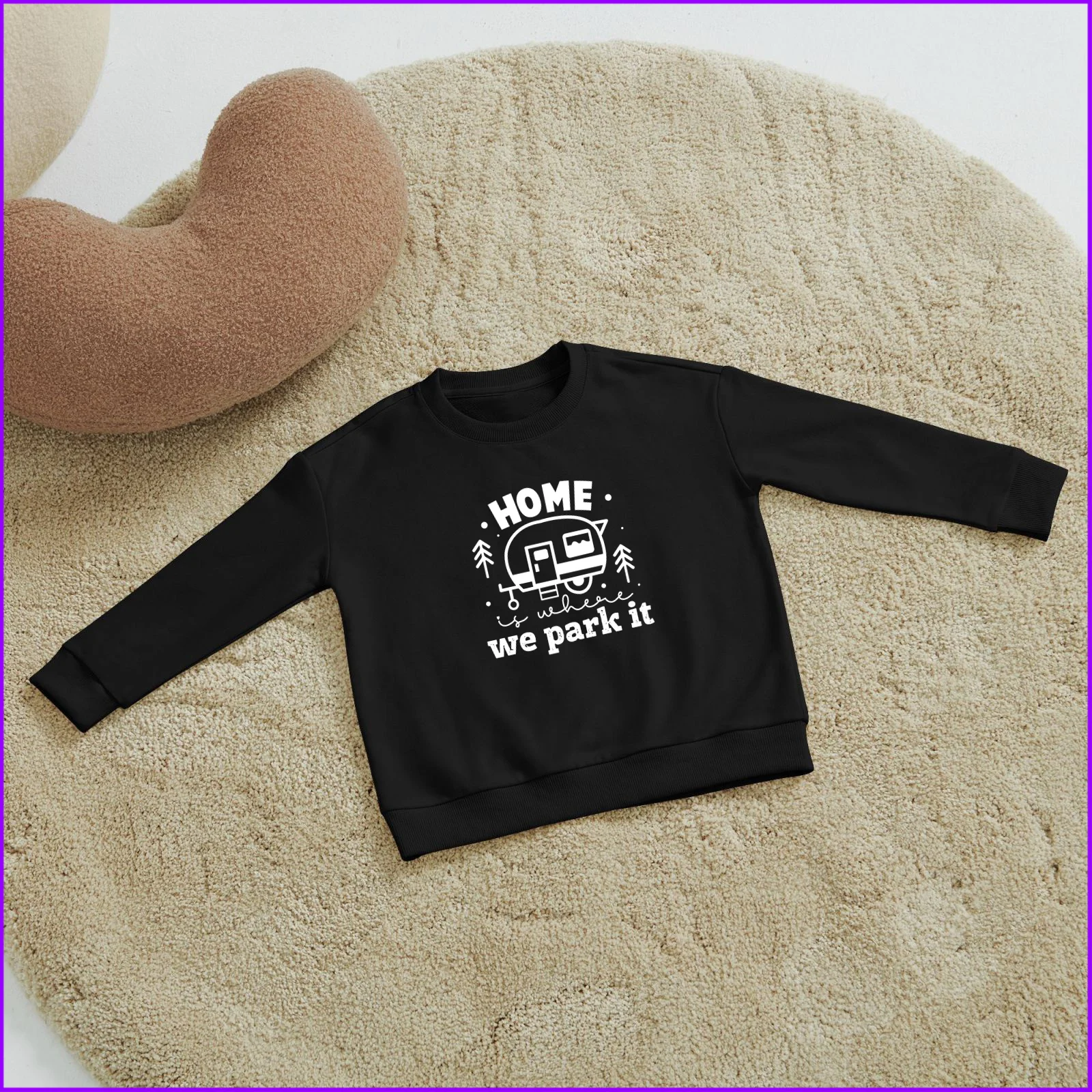 Home We Park It Sja711 Kids Boys Girls Hoodies Sweatshirts Baby Clothes Hoodies Clothing Sweatshirts Tops Teen Clothes Rainbow F