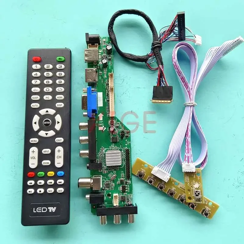 For N140BGE-L11/L21/L32/L43/LA3 AV/USB/DHMI/VGA 40-Pin LVDS 14