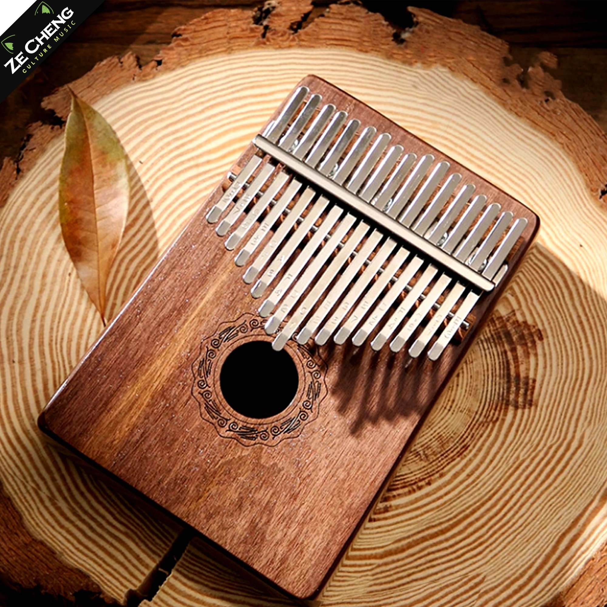 

17-Key Kalimba Instrument Musical Gift for Adult Beginners Cheap Price Portable Musical Instrument Thumb Piano