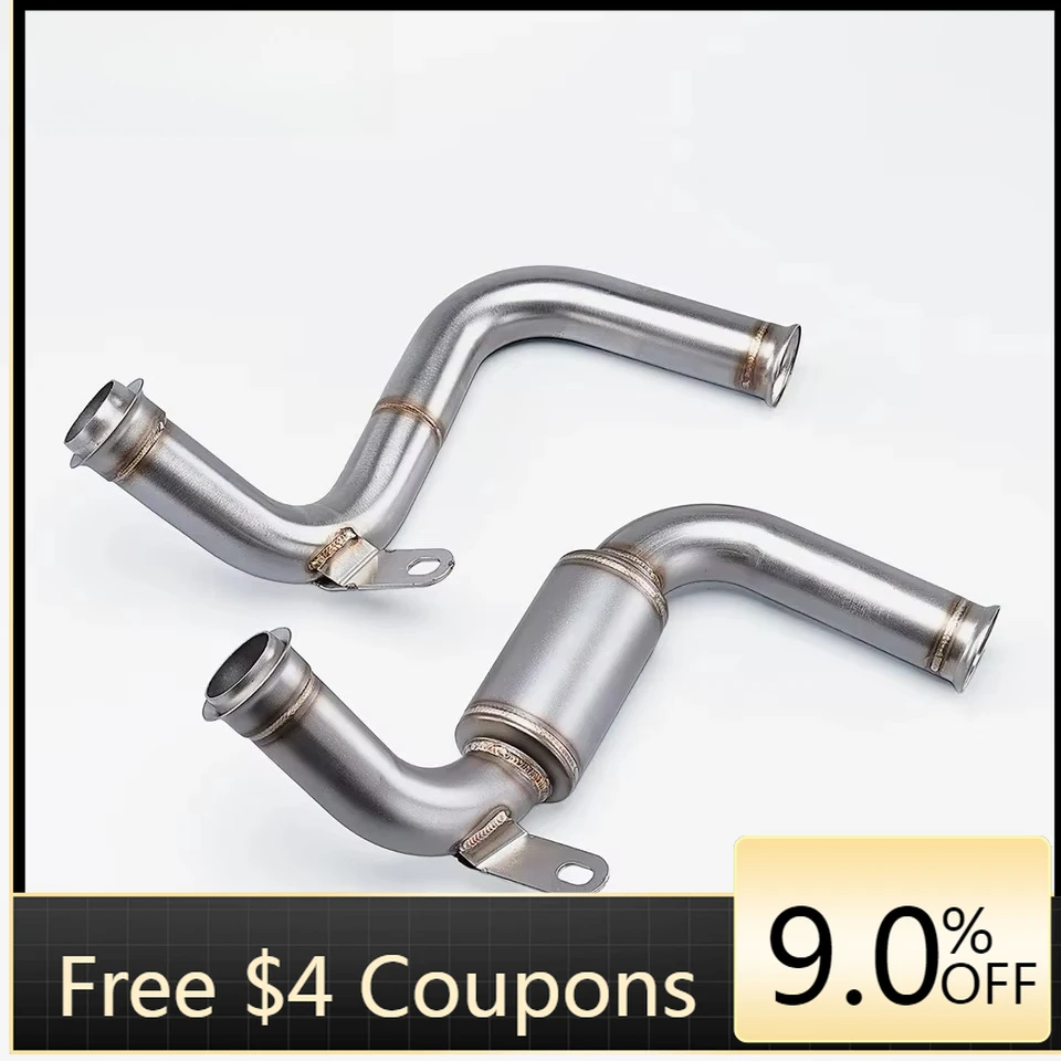 

STLF 2017-2021 Duke RC 125 250 390 Duke390 RC390 Stainless Steel Slip-On Tube New Exhaust System for Motorcycles Middle Link Pip