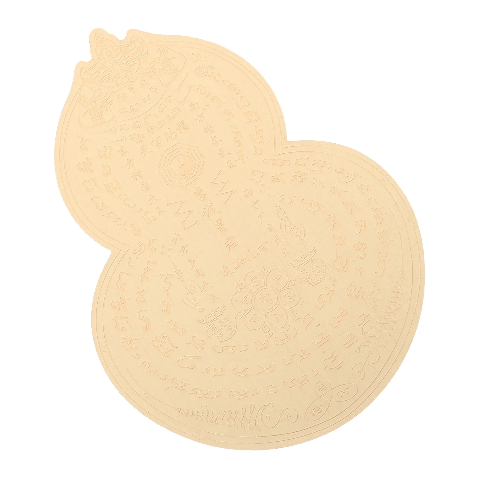 

Large Gourd Amulet Sticker 2024 Luck Protection Decorative Sticker for Phone Traditional Religious Daily Amulet Adult Use