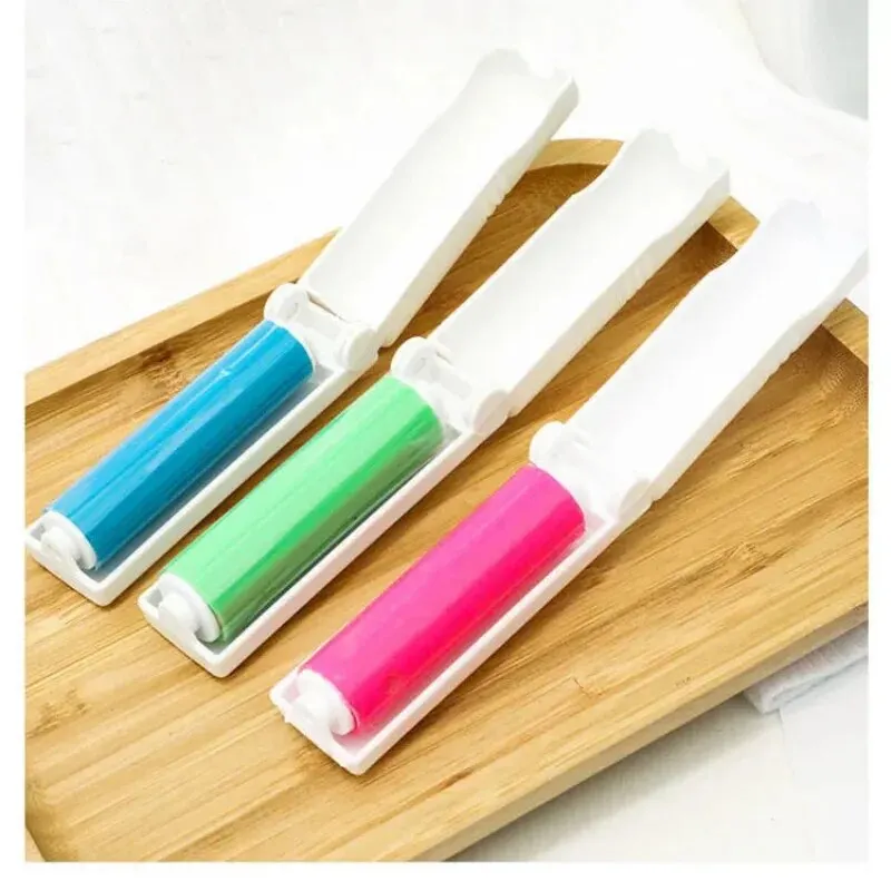 

Foldable Washable Hair Collector Clothes Hair Remover Hair Removal Brush Sticky Hair Roller Rolling Brush Lint Roller Dust Colle