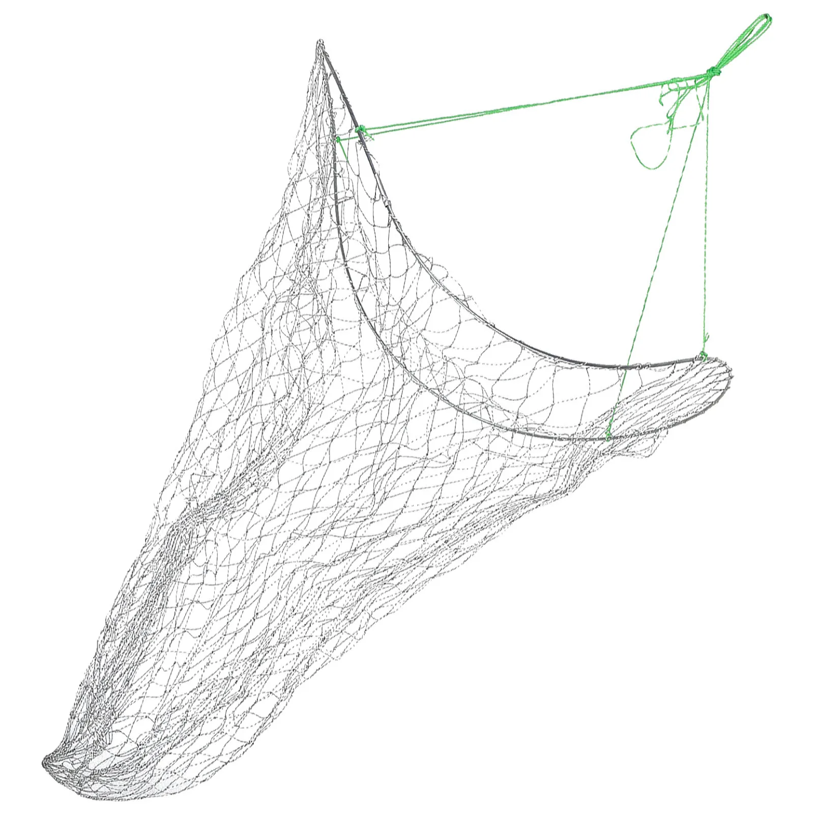 1Set Lightweight Drop Fishing Net Bridge Pier Multi-Functional Crab Shrimp Trap Foldable Outdoor Net Fish Trap